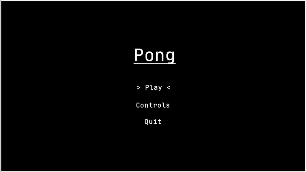 Start screen screenshot